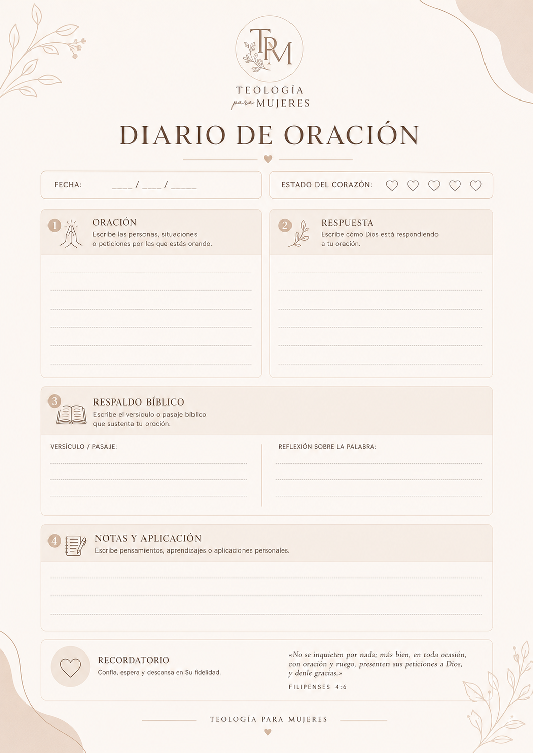 Diario de Oración